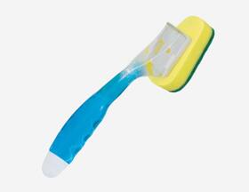 Lola 313093718777 Soap Dispenser Dish Brush Wand By - Absorbent Sponge No Leaking