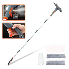 Lomida 783911353341 Extendable Window Squeegee With Spray 3 In 1 Cleaner 76 Wind