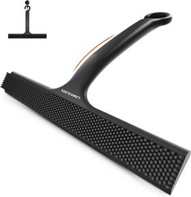Loresjoy 445053071097 Shower Squeegee For Glass Doors 2 In 1 Wiper
