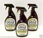 Lot Of 3 Simple Green Simply Stainless Steel One-step Cleaner Polish 043318183003