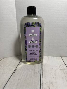Love Home And Planet 055086003506 Lavender Argan Oil Dish Liquid 24 Oz Vegan