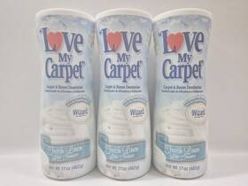 Lmc739529 Love My Carpet 3 And Room Deodorizer Fresh Linen Contains Baking Soda Each 17 Oz