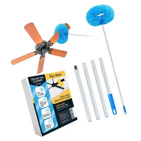 Sw01 Love You Studio The Skywipe Ceiling Fan Cleaner Duster With Extension Pole - Micro
