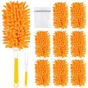 Swiffer-8-washable Loveco 8 Pack Dusters For Swiffer - Reusable Refill Compatible With 360 Heavy Duty