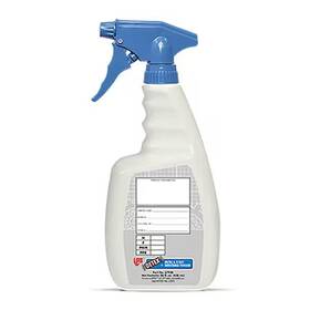 57928 Lps 28 Oz. White Metal Detectable Plastic Empty Trigger Bottle