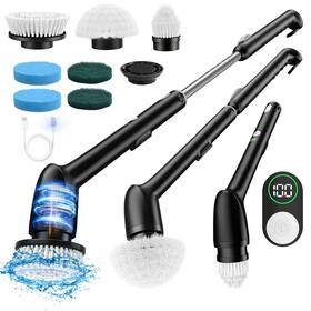 Ipx7 Lyrifine 647697073728 Electric Spin Scrubber With Led Display Ly7 Pro New Full-body W