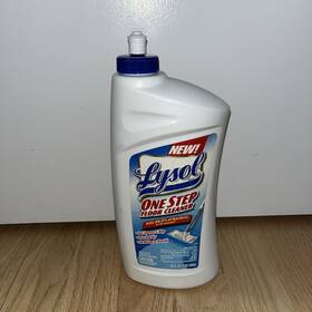 Lysol 019200759069 One Step Floor Cleaner 2001 32 Oz 50% Full Discontinued Rare Htf