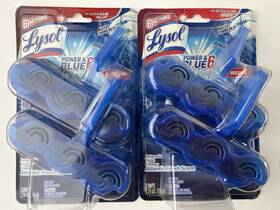 98350 Lysol Power And Blue 6 Automatic Toilet Cleaner Atlantic Fresh 2 Pack Lot Of Nos