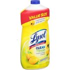 Lysol Clean And Fresh Multi-surface Cleaner Lemon Sunflower Scent 48 Ounce 019200899628