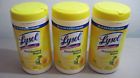 Lysol Disinfecting Wipes Lemon And Lime Blossom 80 Count Value Pack Of 3 019200928557