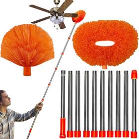 335434 M-jump 20 Feet High Reach Dusting Kit Cobweb Duster And Ceiling Fan With 3-14