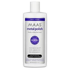 Maas Metal Polish 724027914118 8-ounce Bottle Universal Cleaner For All Metals