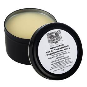 Macys Place 681541969355 Wood Butter Cutting Board Wax - 8 Oz Conditioner For Butcher Block And