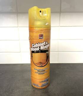 Magic 070048114229 Complete Cabinet And Wood Cleaner Polish Original Formula Aerosol Spray 17oz