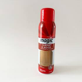 306341243b1020 Magic Cabinet And Wood Cleaner Polish Aerosol 17oz New Discontinued 1 Can