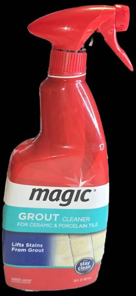 52430 Magic Ceramic Porcelain Tile Grout Cleaner Protect Against Re-soiling 30oz