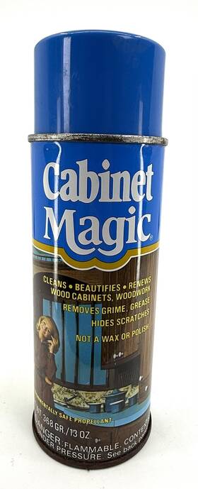 Cm32 Magic American 070048313332 Vintage Cabinet Wood Cleaner 13 Oz Spray Aerosol Can Made Usa