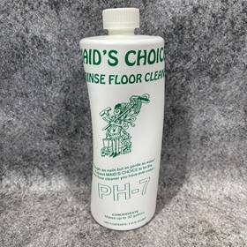 Maids Choice 721703123468 Concentrate No Rinse Floor Cleaner Ph-7 Makes Up To 32 Gallons