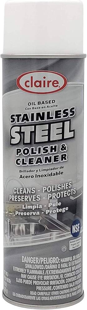 Manufacturing 711181148145 Cl8411pk Stainless Steel Polish Cleaner 15 Ounce Pack Of 1