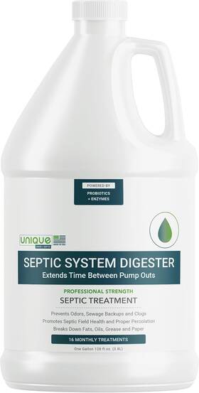 Manufacturing & Marketing 313112449477 Septic System Digester - 16 Monthly Treatments- Helps Prevent Sewage Back-ups C