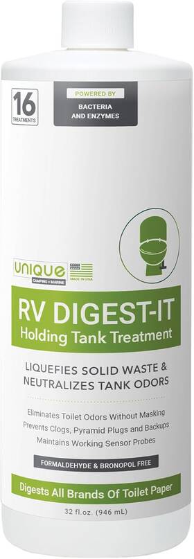 413-az Manufacturing & Marketing Rv Digest-it Black Water Tank Treatment - Concentrated Liquid Toilet Treatmen