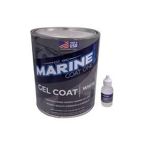 Marine Coat One 739548190071 Premium Gelcoat Black With Wax Quart