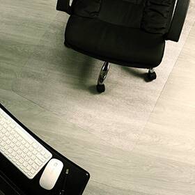Marvelux 060445040424 Enhanced Polymer Durable Eco-friendly Office Chair Mat For Hardwood
