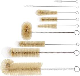 Masthome 725756049126 9 Pieces Bottle Brush Set Long Handle Cleaner For Washing Narrow Neck