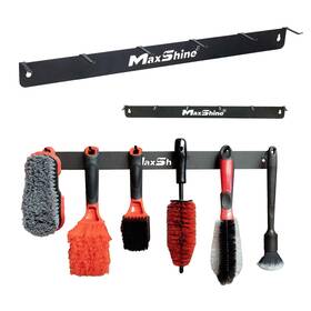 Maxshine 798789441403 Universal Detailing Brush Hanger - 6 Organizer Hooks Lightweight Wall-mounte
