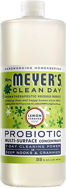Meel7 313029073000 Mrs. Meyers Clean Day Probiotic Multi-surface Concentrate Cleaner Lemon Verben
