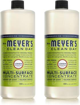 321616 Meel7 Mrs. Meyer S Multi-surface Cleaner Concentrate Lemon Verbena 32 Oz - 2