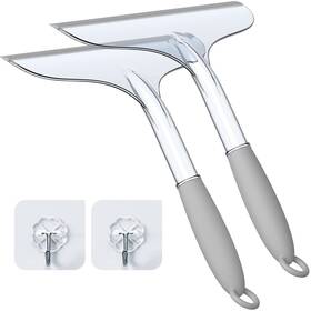 Meijubol 784101133750 Shower Squeegee For Glass Door Bathroom Tile And Mirror Streak-free R