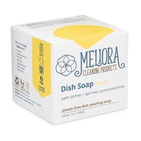 Meliora 860198000349 Cleaning Products Dish Soap Bar Lemon
