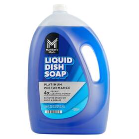 990347376 Members Mark Platinum Performance Liquid Dish Soap Fresh Clean 100 Fl Oz