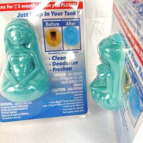 Mer-maid 004705972983 New 2 Automatic Toilet Bowl Cleaner Deodorize Freshen Mermaid Bathroom
