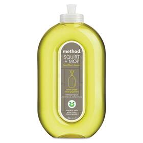 317917 Method Squirt Mop Hard Floor Cleaner 25 Oz Spray Bottle Lemon Ginger Scent
