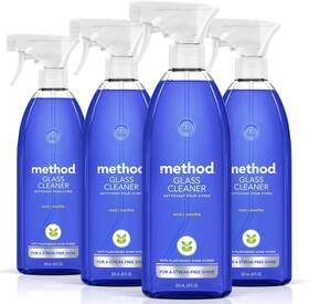 321697 Method Glass Cleaner Mint 28 Ounce 4 Pack Packaging May Vary