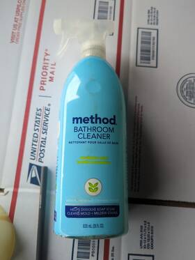 Method 445048399304 5 Bottles-method Bathroom Cleaner Moldeucalyptus Mint 28 Fl Oz
