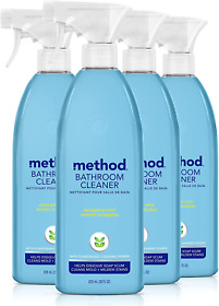 Method Bathroom Cleaner Eucalyptus Mint 28 Ounce 4 Pack Packaging May Vary