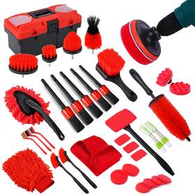 35pcs-r Mianyingr B： 35pcs Car Detailing Kit Cleaning With Windshield Tool And T