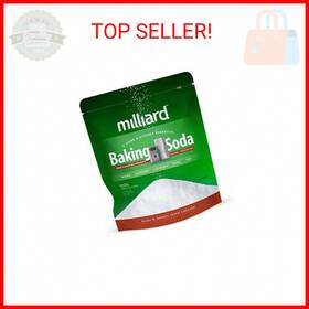 Milliard 840985114398 5lbs Baking Soda / Sodium Bicarbonate Usp - 5 Pound Bulk Resealable Bag