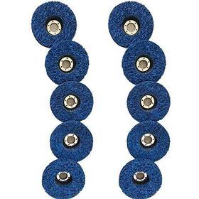 Minchi257 015914825284 10pcs Strip Discs Stripping Wheel For Angle Grinder 4-1/2 Inch X 7/8 Fit G