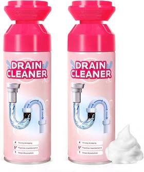 Mineecozee 744759800749 Foaming Drain Cleaner Clog Remover Sink Pipe Clogged Opener For Kitchen