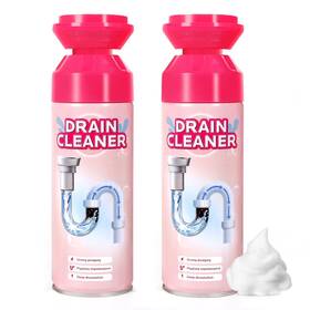 Xqdrain02 Mineecozee Foaming Drain Cleaner Clog Remover Sink Pipe Clogged Opener For Kitch