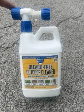 Mira Bright 75002 Bleach-free Outdoor Multi-surface Concentrate 64 Fl Oz 30ft