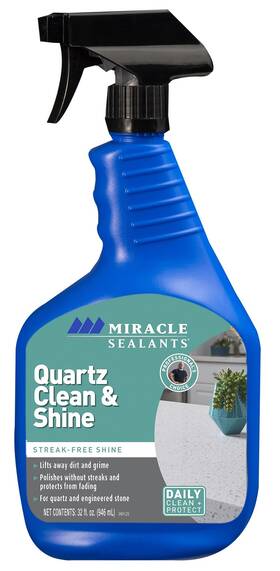 371644 Miracle Sealants 020066495107 Quartz Clean And Shine Spray 32 Fl Oz