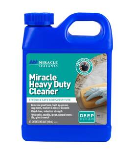 Mhdcqt6 Miracle Sealants 753927516092 Heavy Duty Acid Substitute Cleaner Quart 32 Oz