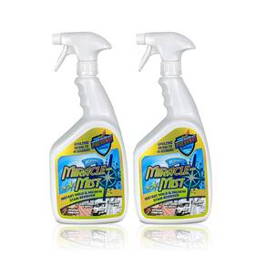 Miraclemist 852763003138 Instant Cleaner For Indoor And Outdoor Use 32 Oz 2 Pack 64 Spray