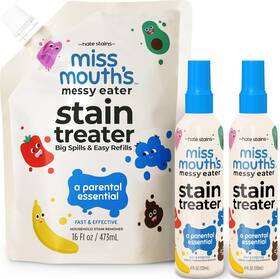 Miss Mouths 726084045071 Messy Eater Stain Treater - 2 Pack Remover Spray And 16oz