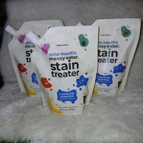 Miss Mouths 850006746149 3 Messy Eater Stain Treater 16 Oz Bag Refill Parent Kid Nontoxic